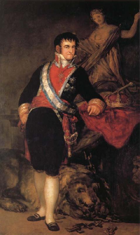 Francisco Goya Ferdinand VII Germany oil painting art